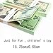 XDOWMO Prop Money Play Money Pretend Dollar Bills 2,000 Full Print Money Copy of 20 Dollar Bills Stack