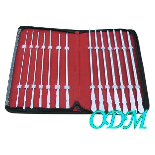ODM Set of 14 Dittel Urethral Sounds Urology image