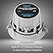 Pyle 3.5″ Pair Bluetooth Flush Mount In-wall In-ceiling 2-Way Home Speaker System Built-in LED Lights Aluminum Housing Spring Loaded Clips Polypropylene Cone & Tweeter Stereo 140 Watts (PDICBTL35)thumb 1