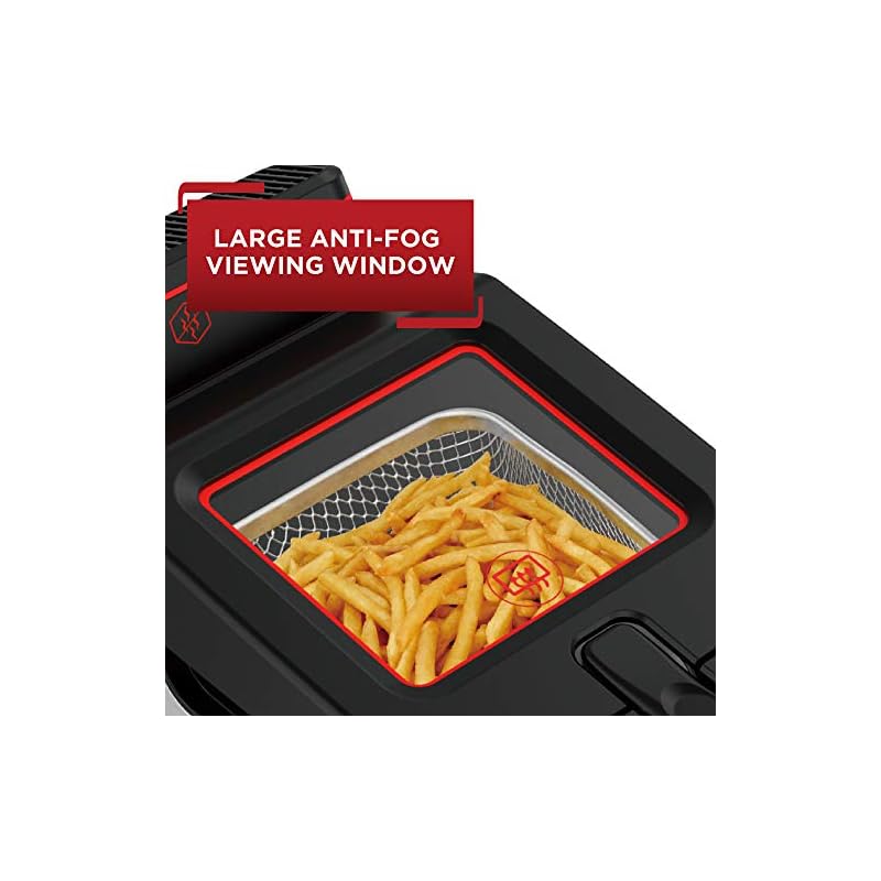 TFal Deep Fryer, Friteuse, Odorless Deep Fryer, Reduced Smoke and