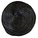 CAISHA Bun Hairpiece Ponytail Hepburn-Bun Scrunchie Updo Black DC10
