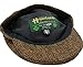 Irish Tweed Flat Cap Brown Herringbone Irish Made John Hanly & Co. Sizes S-XL