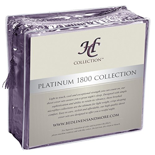 image for HC COLLECTION Hotel Luxury Bed Sheets Set- 1800 Series Platinum Collec