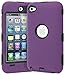 Deluxe Purple 3 part Hard Skin Case Cover