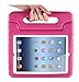 iPad Mini 4 Case, i-Blason Apple iPad Mini 4 Case for Kids ArmorBox KIDO Series Light Weight Super Protection Convertible Stand Cover 2015 Release (iPadMini4-Kido-Pink)