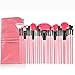 Makeup Brushes Make up Brushes Professional Wool Cosmetic Makeup Brush Set Kit--24 PCS