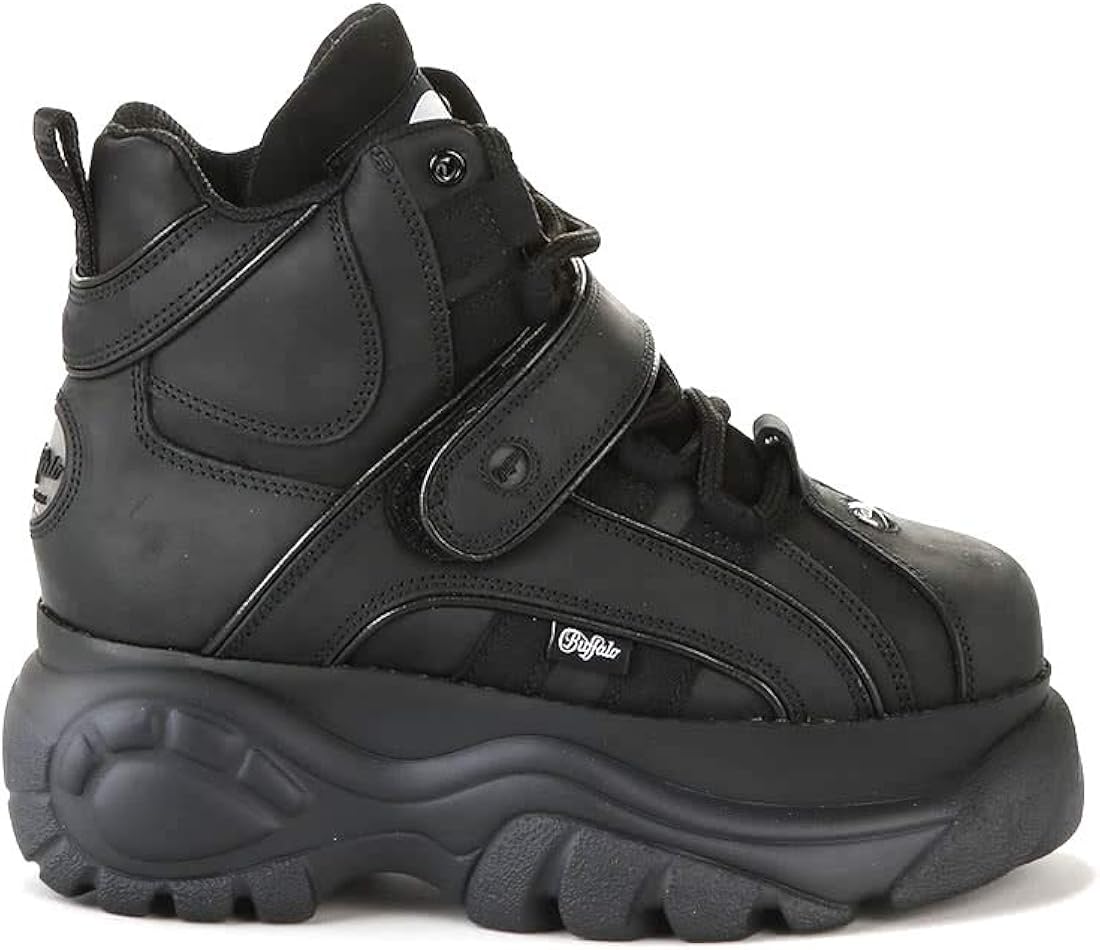 buffalo classic high leather white