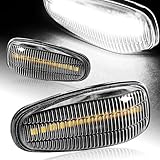 HK5 Pair Clear Lens Turn Signal Side Marker Light