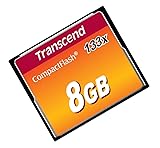 Transcend 8GB CompactFlash Memory Card 133X