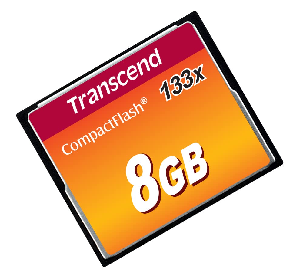 Transcend 8GB CompactFlash Memory Card 133X