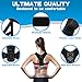 Posture Corrector, Upper Back Brace, Posture Corrector For Women Men, FlatLED Effective Comfortable Adjustable Shoulder Brace (REG 28''- 47'') Clavicle Support Device Kyphosis Brace Muscle Pain Reliev