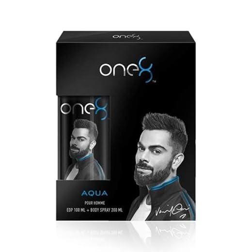 One 8 by Virat Kohli AQUA 2 Pc Fragrance Gift Set