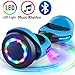 TOMOLOO Hoverboard, Electric Self-Balancing Smart Scooter, UL 2272 Certified Hover Board 6.5 Two-Wheel with Bluetooth Speaker and LED Light.