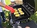 Cooking Gloves Heat Resistant Heavy Duty Silicone Oven Mitts Multi Uses - Pot Holder Arthritis Jar Opener BBQ Grill Tool Home Outdoor Barbeque Grilling Accessories by Perfect Life Ideas