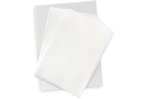 25pcs Edible Wafer Paper A4 Size, 8.5" x 11" Food Grade Wafer Sheets, Edible Paper for Cakes Printable, Rice Starch Sheets fo