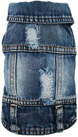 dog jean jacket amazon