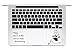 Alice Quote Alice's Adventures In Wonderland Trackpad Keyboard Decal Apple Macbook Vinyl Decal Sticker Apple Mac Air Pro Laptop Sticker