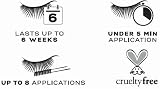 Eylure Lash Tint Black Pro-Lash Silver Nitrate Dye 10 Minute Application view 4