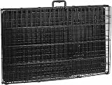 Cardys Medium Dog Crate 30 Inch Dual Doors Folding Metal Frame Easy Clean Tray view 4