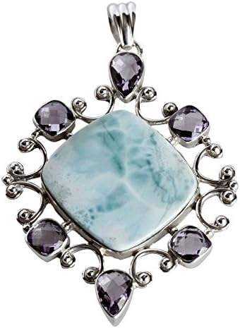Larimar Pendant Caribbean Larimar Jewelry