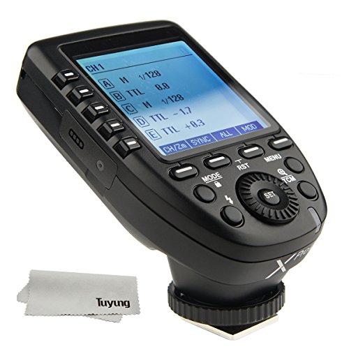 Godox Xpro-C E-TTL II 2.4G Wireless Flash Trigger High Speed Sync 1/8000s X System High-Speed with Big LCD Screen Transmitter for Canon