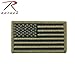 Rothco OCP American Flag Patch with Hook Back