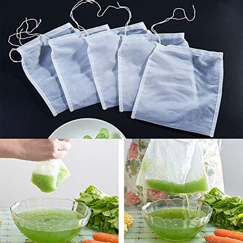 Best Quality - Coffee Filters - Food Grade 1Pcs Fine Nylon Mesh Food Strainer & Cheese Maker Coffee & Tea Filter Nut Milk Bag Reusable Commercial - by LINAE - 1 PCs