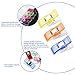 PIXNOR Pack of 50 Plastic Sewing Clips Craft Quilt Binding Clips Clamps (Mixed Color)