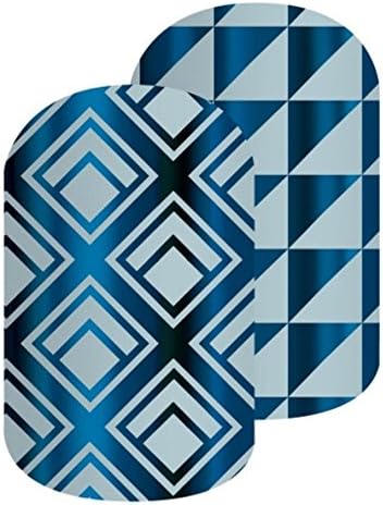 Jamberry Nail Wrap-Imperial Blue-Half Sheet