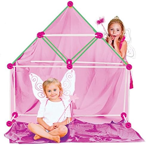 EZ Fort Fairy Tale Castle Kit Play Tent, Children Play Tent