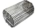 OneGrill Performer Series Kamado Grill Fit Rotisserie Spit Rod Basket; Stainless Steel Tumble & Flat Basket In One. (Fits 5/16 Inch Square Spits)