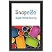 SnapeZo 11.7 x 16.5 (A3 Euro Size) Black Poster Frame, Front-Loading, Wall Mount, Aluminum 1