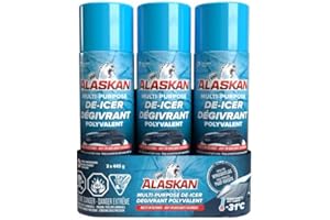 Alaskan Windshield De-Icer - 455g Spray Can (3 PACK)