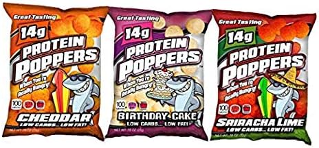 Protein Poppers Sampler, 6 Count
