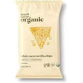 Good &amp; Gather Organic White Corn Tortilla Chips, Sea Salt, 12 oz