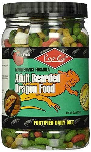 Rep-Cal SRP00815 Adult Bearded Dragon Pet Food, 16-Ounce