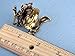 Alilang Golden Topaz Color Rhinestone Vintage Medieval Fantasy Mystic Dragon Zodiac Ring