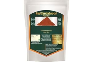 SS Lal Chandan - Rakta Chandan Powder - Red Sandalwood Powder : - 100 Gm