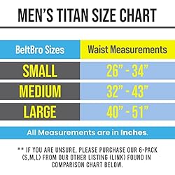 BeltBro Titan Brown MultiPack No Buckle Elastic