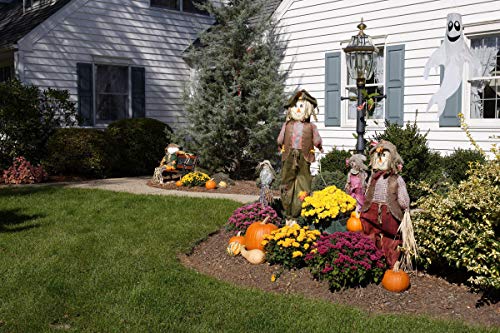 Halloween Ghost Windsocks Flag,Cute Outdoor Hanging Halloween Friendly Ghost Decorations for Front Yard Patio Lawn Garden Party Decor,Includes Swival Hanging Clip (18 INCH)...