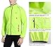 BALEAF Men's Cycling Running Jacket Windproof Windbreaker Breathable Coat Fluorescent Yellow Size XL