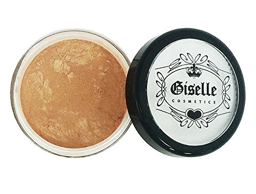 Face Powder Makeup | Girl's Best Friend - Medium | Mineral Makeup Powder, by Giselle Cosmetics | Pure, Non-Diluted Mineral Make Up
