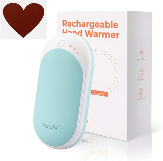 Hand Warmers, OCOOPA Rechargeable Hand Warmer 5200mAh TypeC Charging