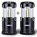 LED Camping Lantern Collapsbile COB Light IP54 for Hiking Emergencies Hurricanes Outages,2Pack
