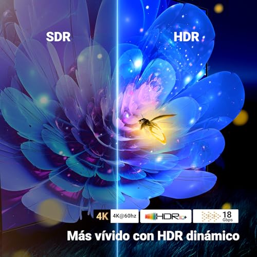 Switch HDMI 2.0 4K 60Hz 2 Entradas 1 Salida Comutador Bidireccional 1 In 2 out 2K 1080P 120Hz HDR CEC Dolby Atmos Compatible con PC PS5 PS4 Xbox TV Stick Chromecast TV Box (Negro)