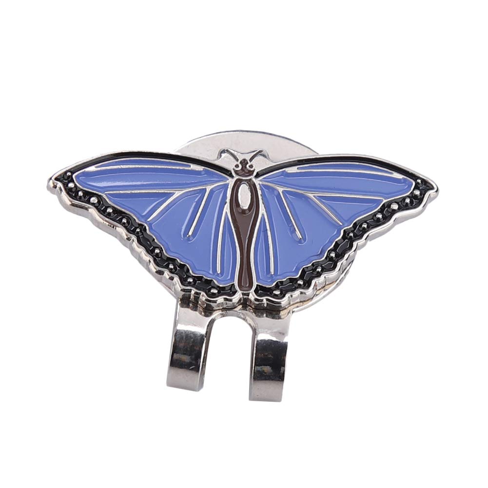 Tiiyee Magnetic Golf Hat Clip, Cute Animal Metal Compact Ball Marker Durable Stainless Steel Removable Cap Clamp Cartoon Attaches Easily Accessories for Men Women Kids Golfer Lovers Sports Gifts