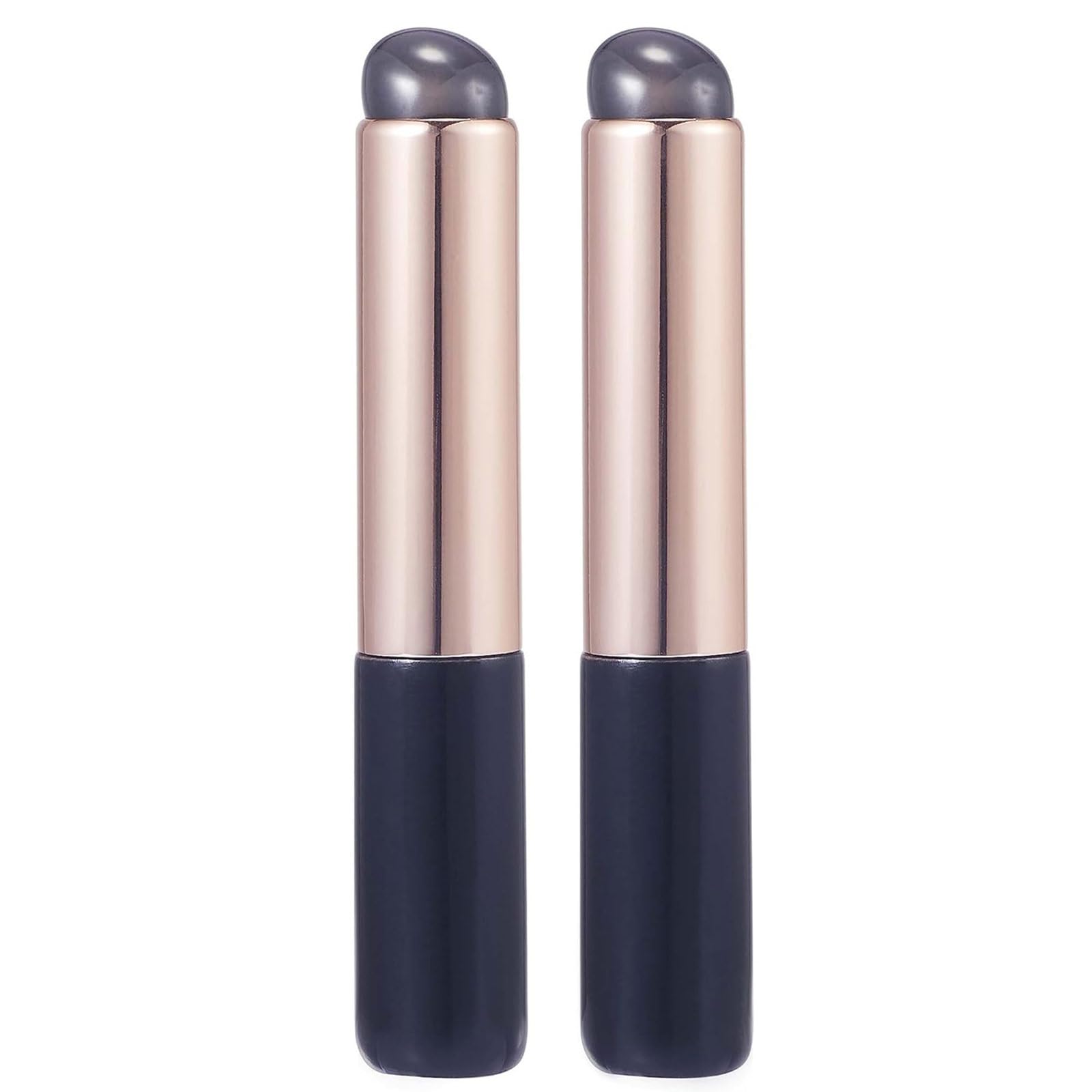 CVNRCLP Silicone Lip & Concealer Makeup Brush Set - 2 Premium High Elastic Silicone Brushes for Lip Balm, Lip Gloss, Lipstick, and Concealer Application.silicone lip brush