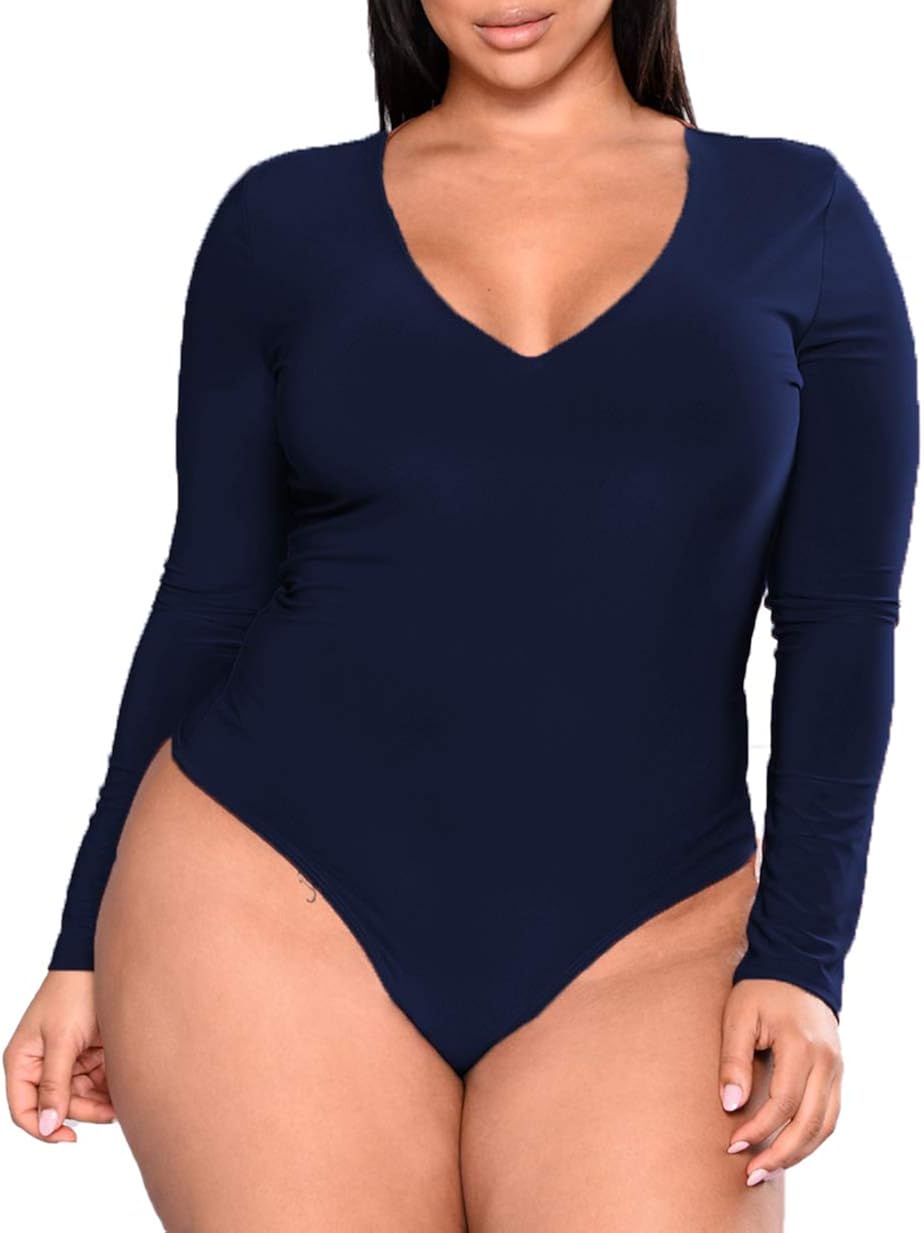 plus size thong bodysuit