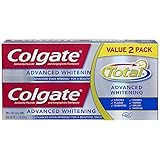 Colgate Total Advanced Whitening Toothpaste - 11.6 ounce (Twin Pack)