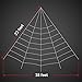Colonel Pickles Novelties Halloween Decorations - Giant Spider Web – 23 X 18 Feet Mega Size for Scary Yard Decor Or Props